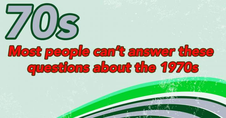 Banner for Quiz about the 1970s.