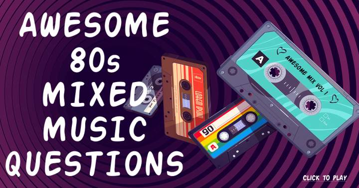 Banner for 80s Music Trivia at its Finest