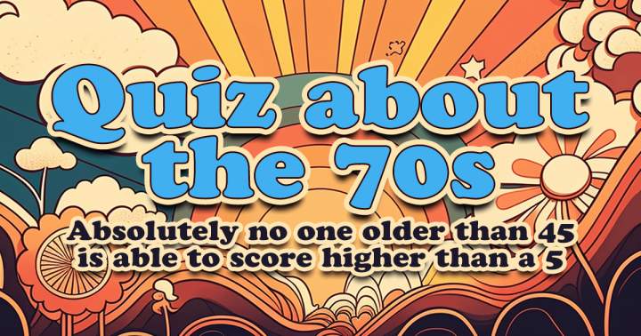 Banner for '70s Quiz'